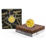 Portugal 5€ 2021 A Arte da Laca (Portugal e Japão) Ouro Proof